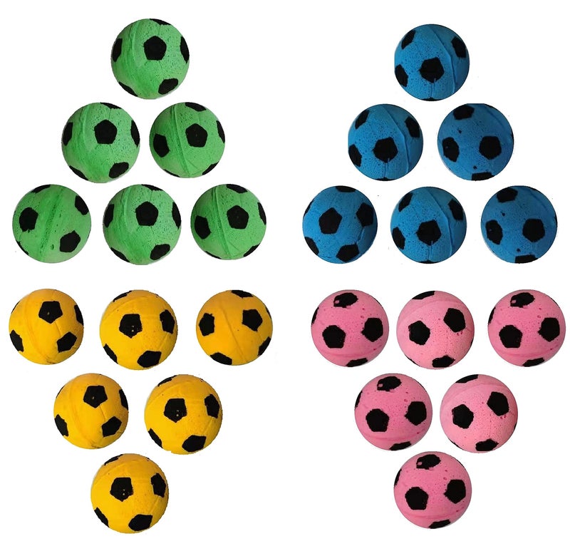 SHUYUE Foam Soccer Balls Cat Toys (Balls Cat Toys (24pcs)) - Image 5